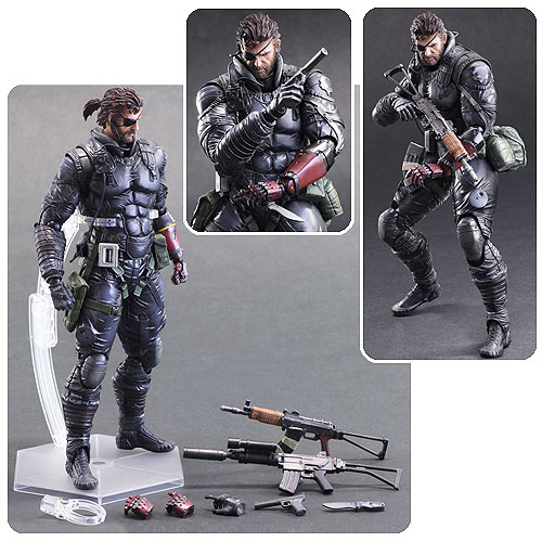 Metal Gear Solid V: The Phantom Pain Venom Snake Sneaking Suit Version Play Arts Kai Action Figure